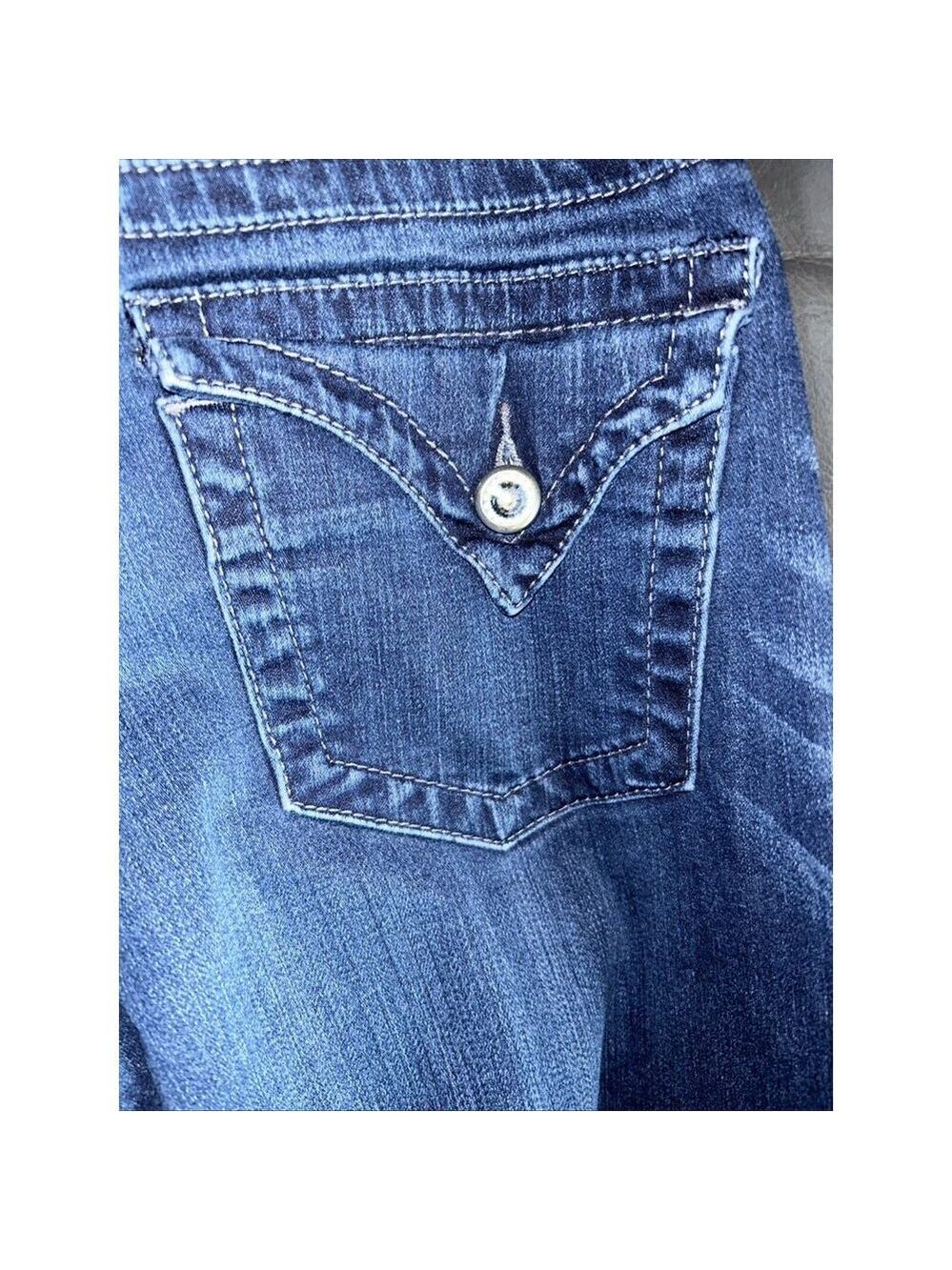 Women’s Kut from Kloth Farrah Baby Boot Denim jeans Size 12 Blue Streetwear - Picture 9 of 10